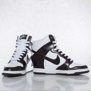 nike sky hi dunk white